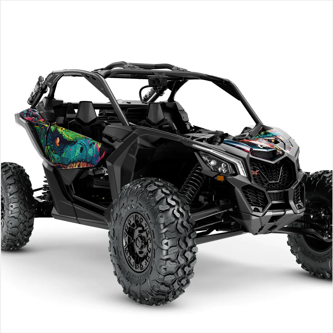 Autocolante de design RAPTOR RAGE pentru Can-Am Maverick X3