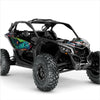 RAPTOR RAGE design-tarrat Can-Am Maverick X3:lle