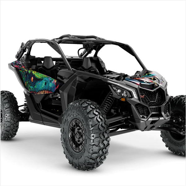 Дизайнерские наклейки RAPTOR RAGE для Can-Am Maverick X3