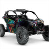 RAPTOR RAGE design stickers for Can-Am Maverick X3