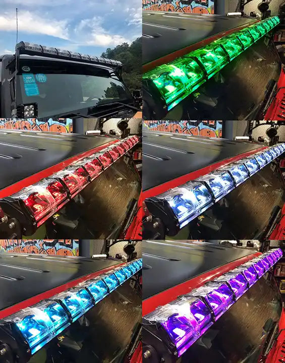 RGB Evolve LED-lichtbalk, 10''(25,4cm), 124W