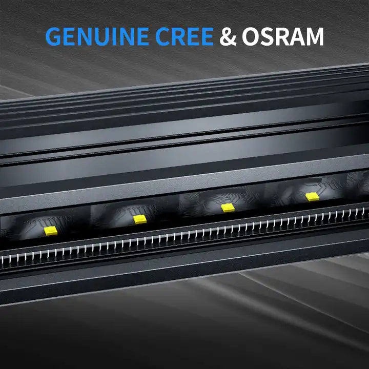 RGB USA-designet LED-lysstang til terrænbrug - 10'' (25,4 cm), 50W, Combo