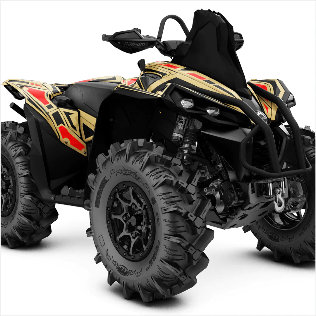 Adesivos de design simples para Can-Am Renegade XMR