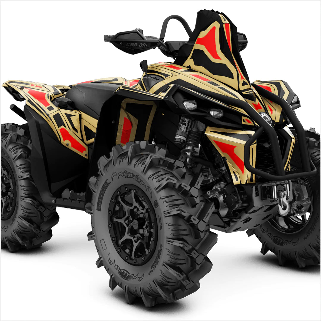 Adesivos de design simples para Can-Am Renegade XMR