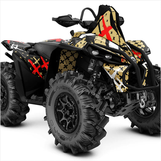 X Design Stickers для Can-Am Renegade XMR