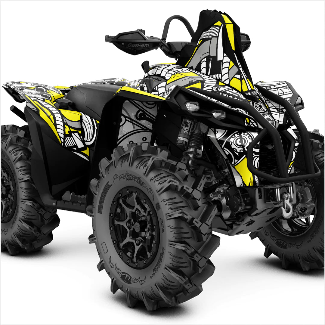 Adesivos de design PETROL HEAD para Can-Am Renegade XMR