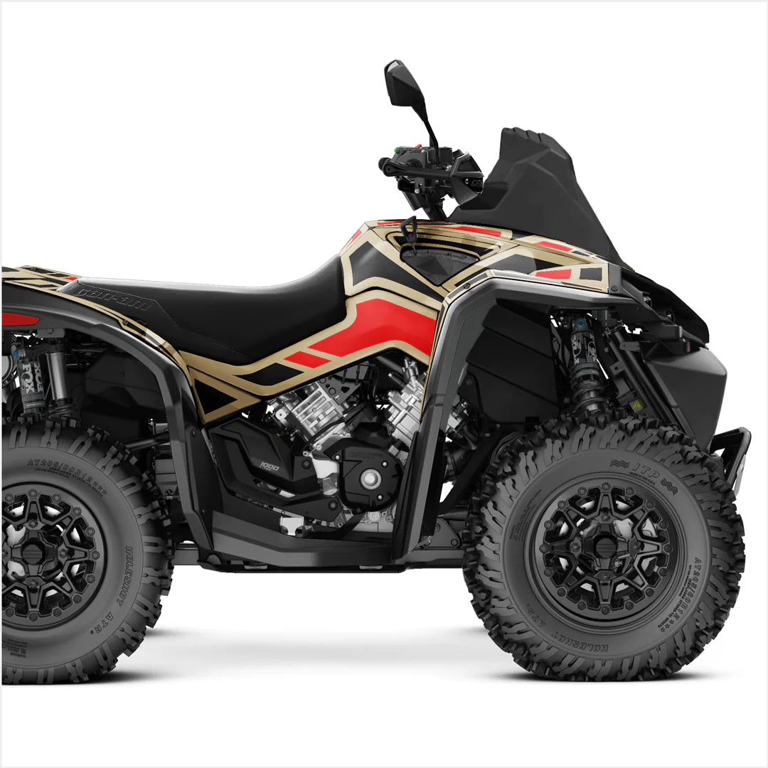Adesivos de design simples para Can-Am Renegade XMR