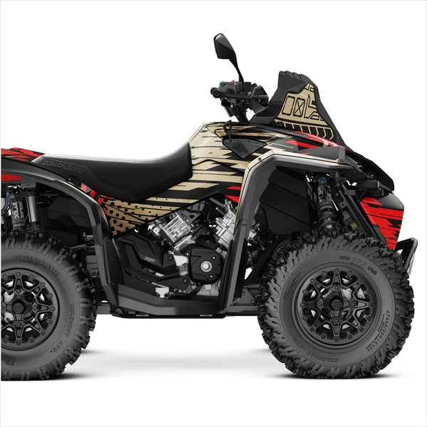 CYBER design stickers for Can-Am Renegade XMR