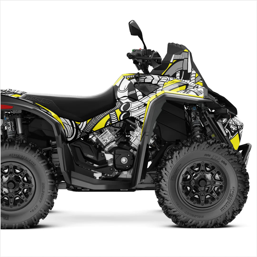 Adesivos de design PETROL HEAD para Can-Am Renegade XMR