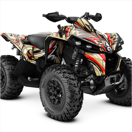 „Can-Am Renegade XXC“ rūgšties dizaino lipdukai