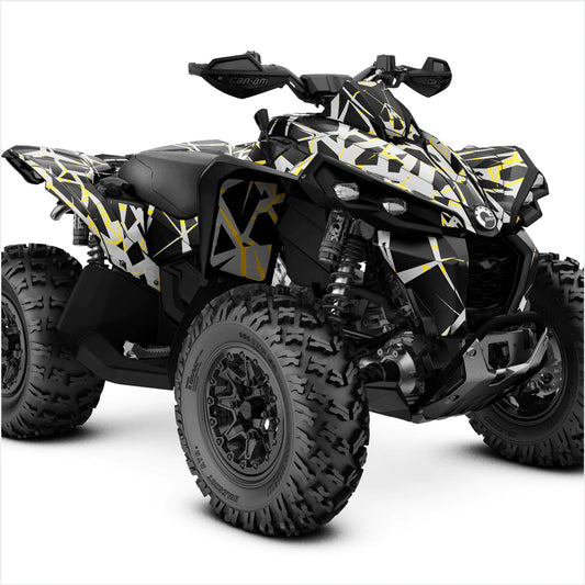 „Quake Design“ lipdukai, skirti „Can-Am Renegade XX“