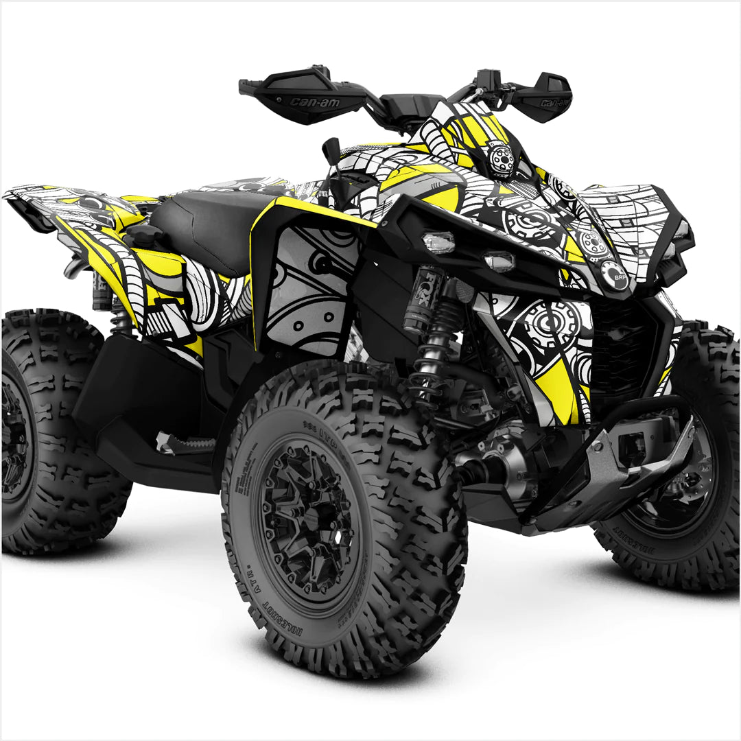 Autocolante de design PETROL HEAD pentru Can-Am Renegade XXC