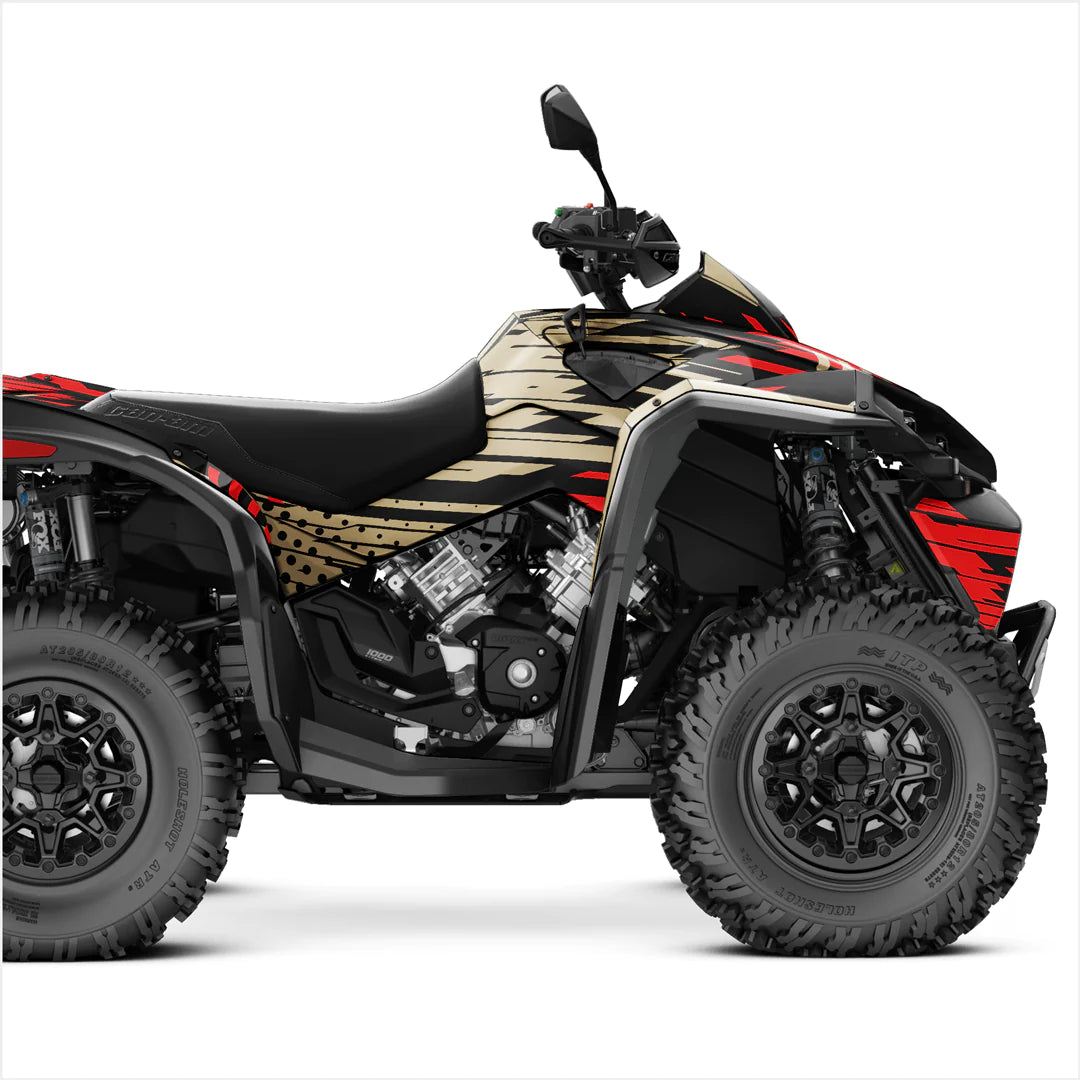 Cyber ​​Design Αυτοκόλλητα για Can-Am Renegade XXC