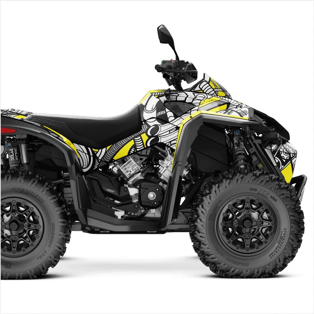 Autocolante de design PETROL HEAD pentru Can-Am Renegade XXC