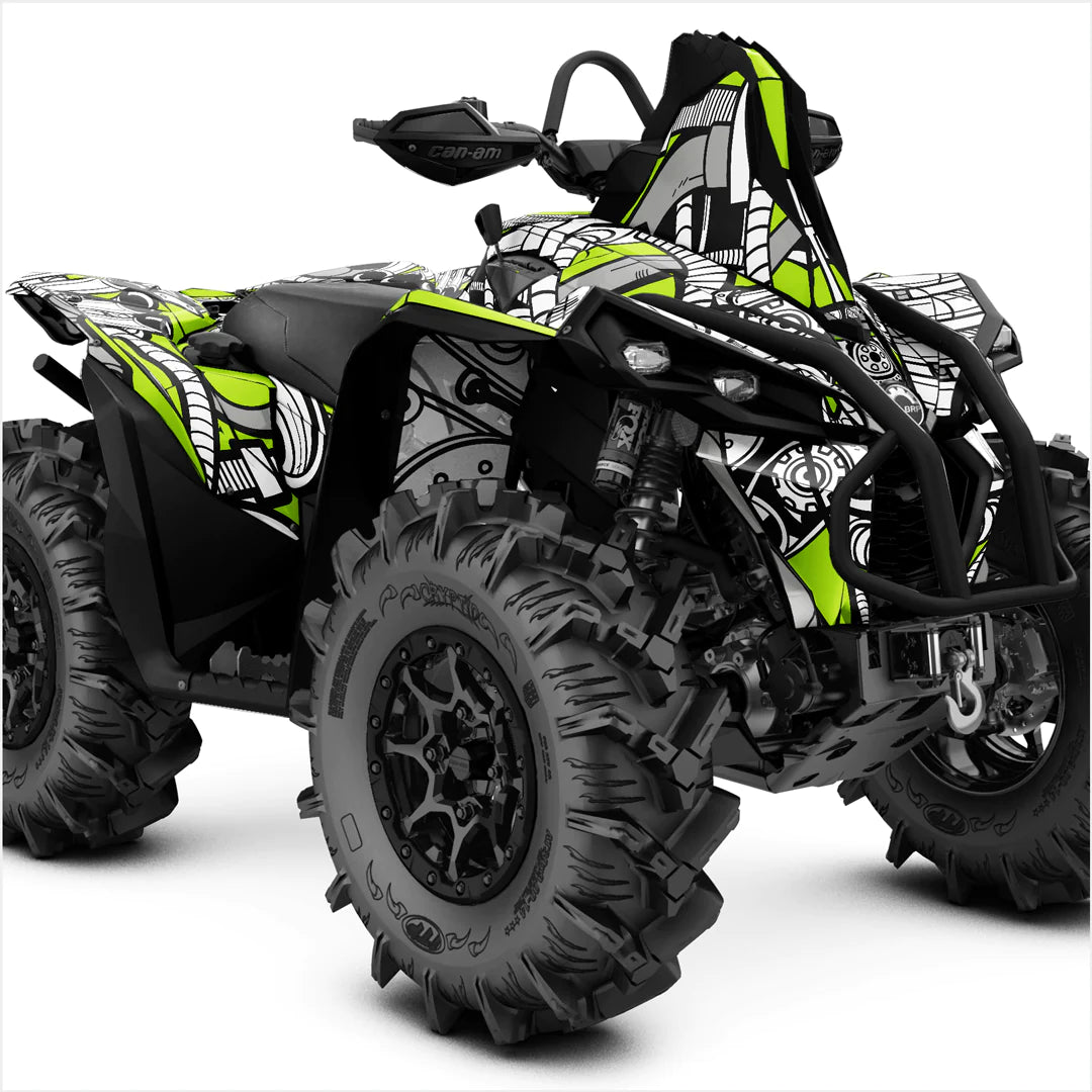 Adesivos de design PETROL HEAD para Can-Am Renegade XMR