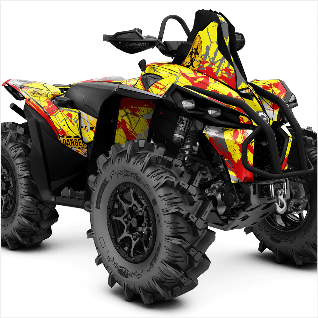 APOCALYPSE dizaino lipdukai, skirti Can-Am Renegade XMR