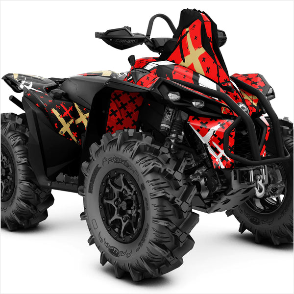 X design stickers for Can-Am Renegade XMR