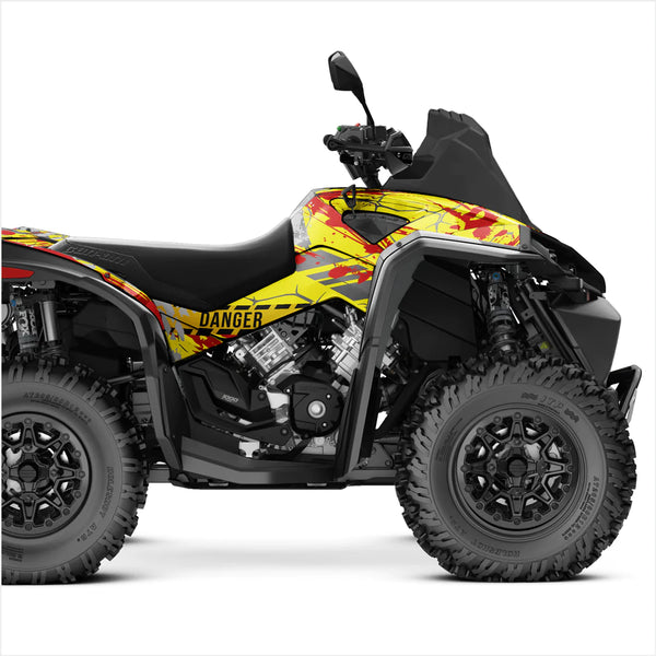 APOCALYPSE dizaino lipdukai, skirti Can-Am Renegade XMR