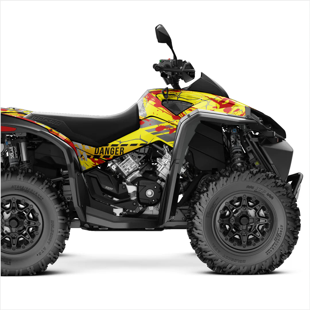 Autocollants design APOCALYPSE pour Can-Am Renegade XXC