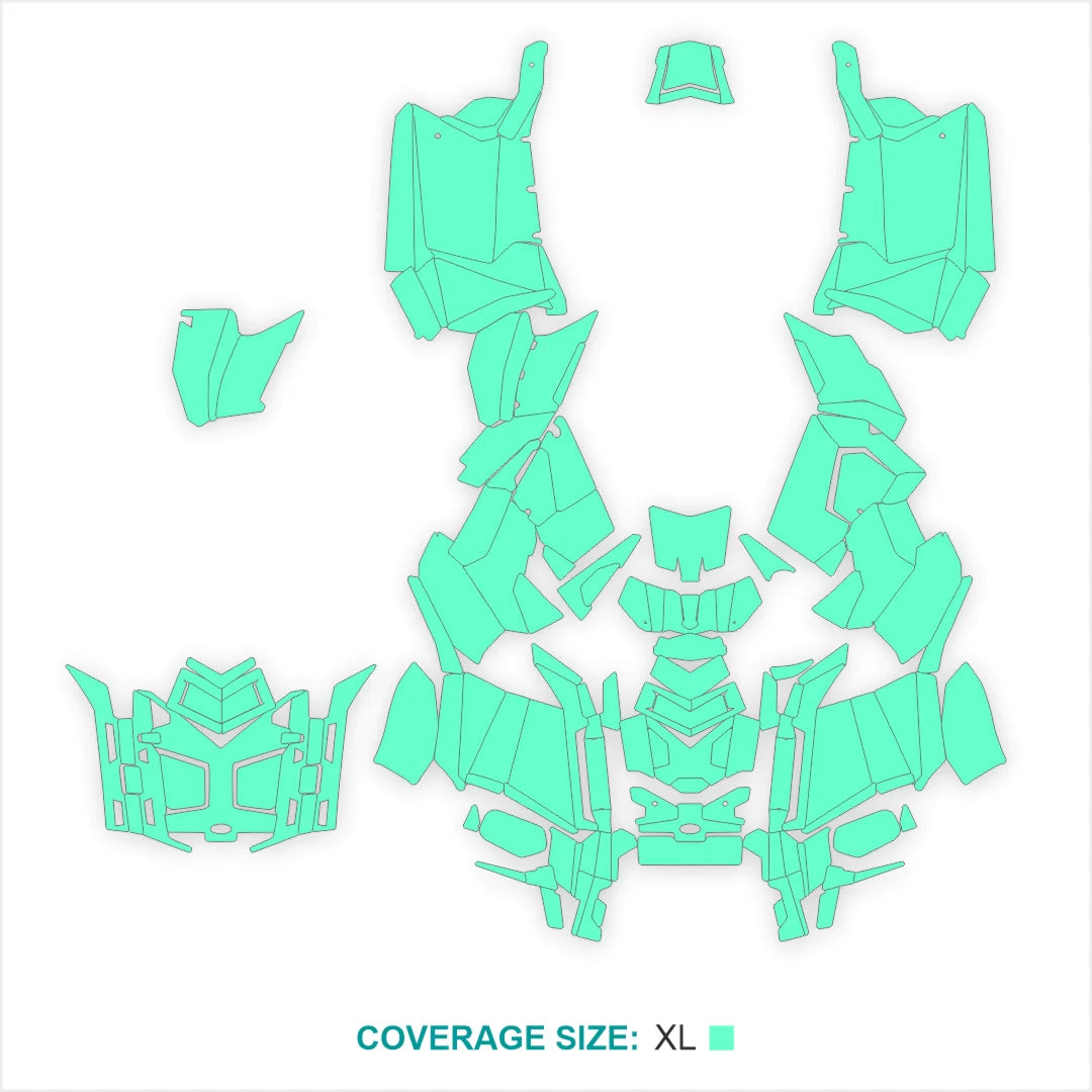 X tervező matricák a Polaris Scramblerhez