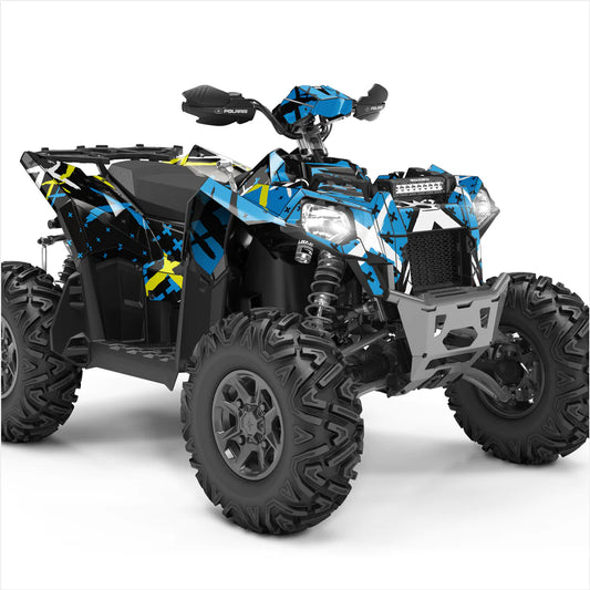 X tervező matricák a Polaris Scramblerhez