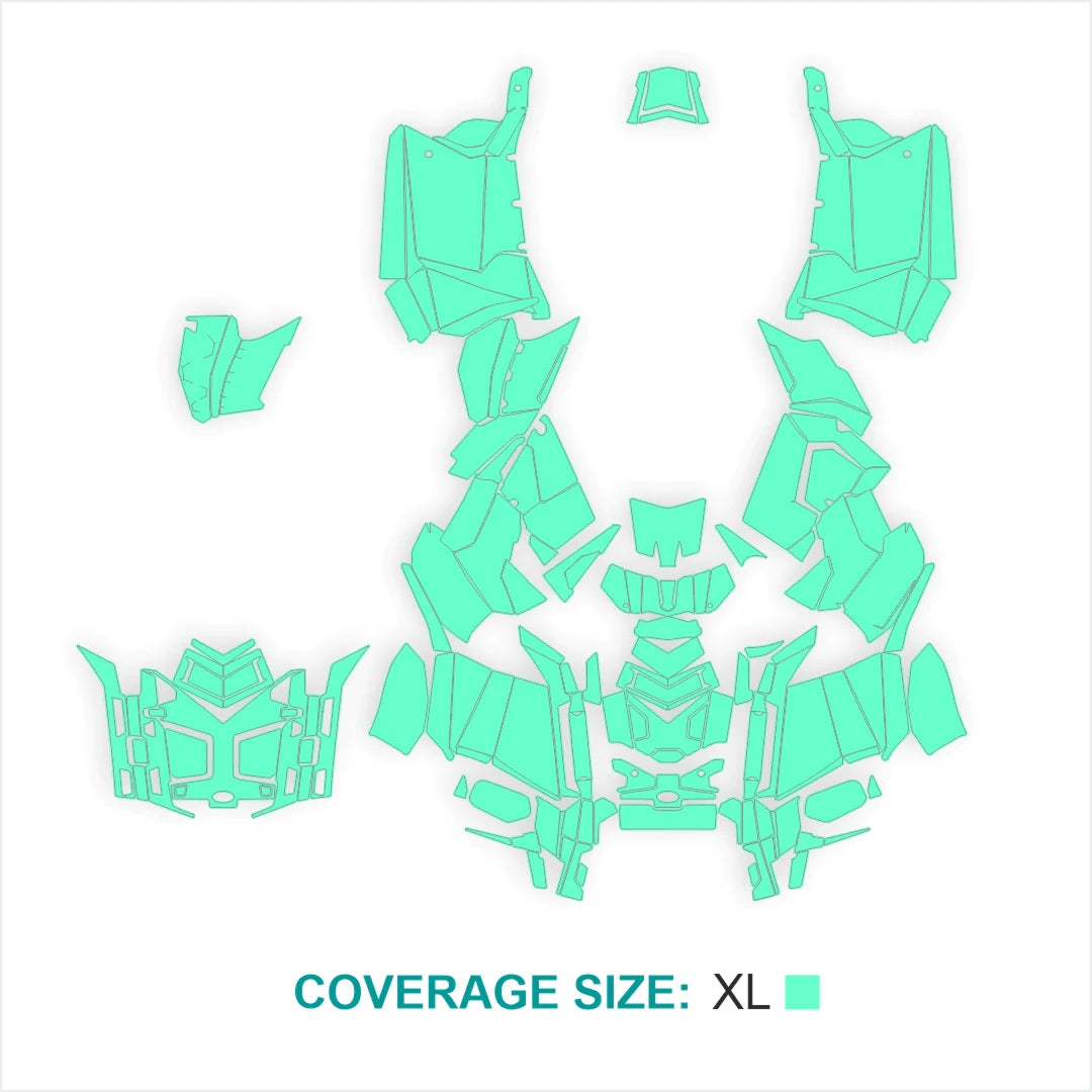 Cyber ​​Design Matricák a Polaris Scramblerhez