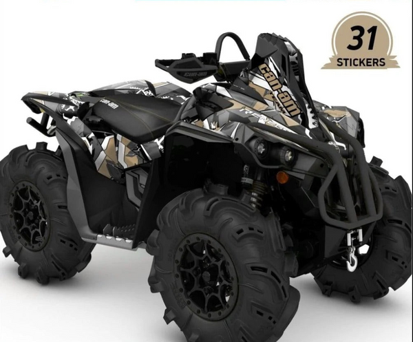 EOMETRIC design stickers for Can-Am Renegade X MR
