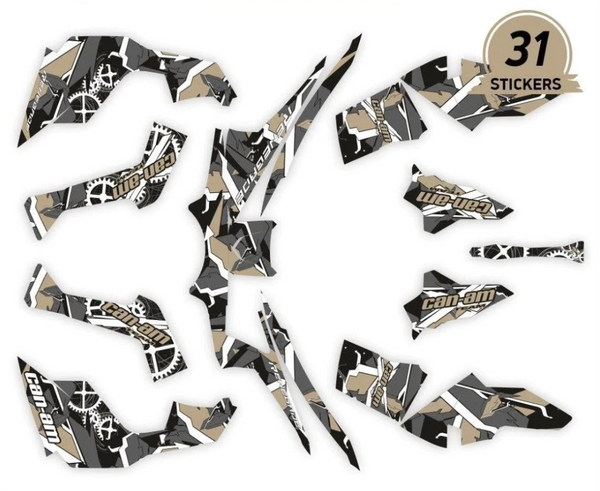 EOMETRIC дизайнерски стикери за Can-Am Renegade X MR