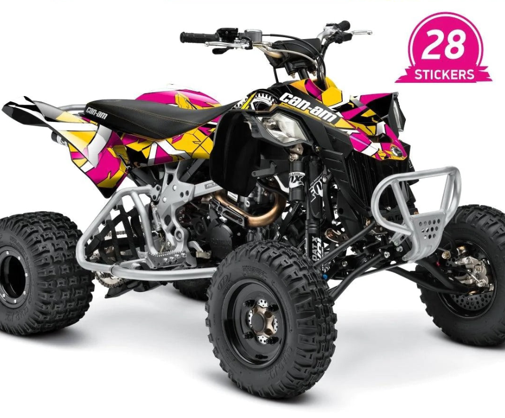 Adesivi di design geometrici per can-am ds 450