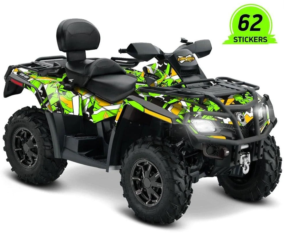 Геометрические дизайнерские наклейки для Can-Am Outlander G1