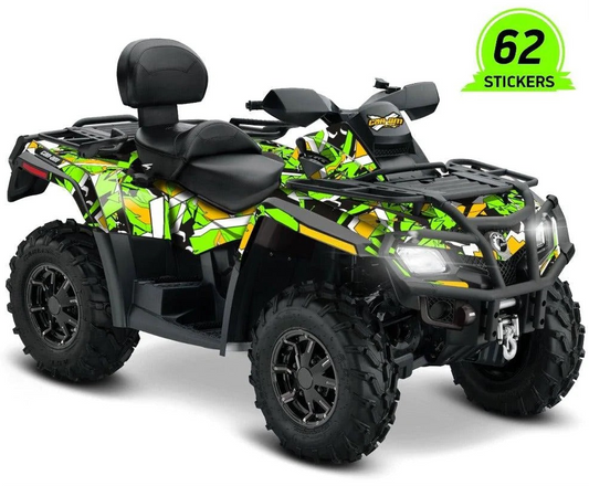 Геометрические дизайнерские наклейки для Can-Am Outlander G1