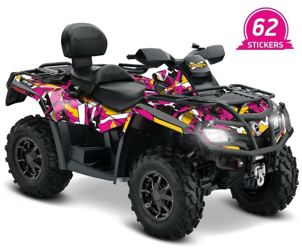 Γεωμετρικά αυτοκόλλητα σχεδιασμού για Can-Am Outlander G1