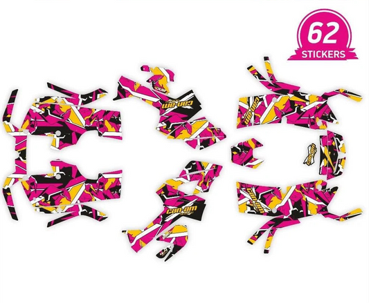 Геометрические дизайнерские наклейки для Can-Am Outlander G1