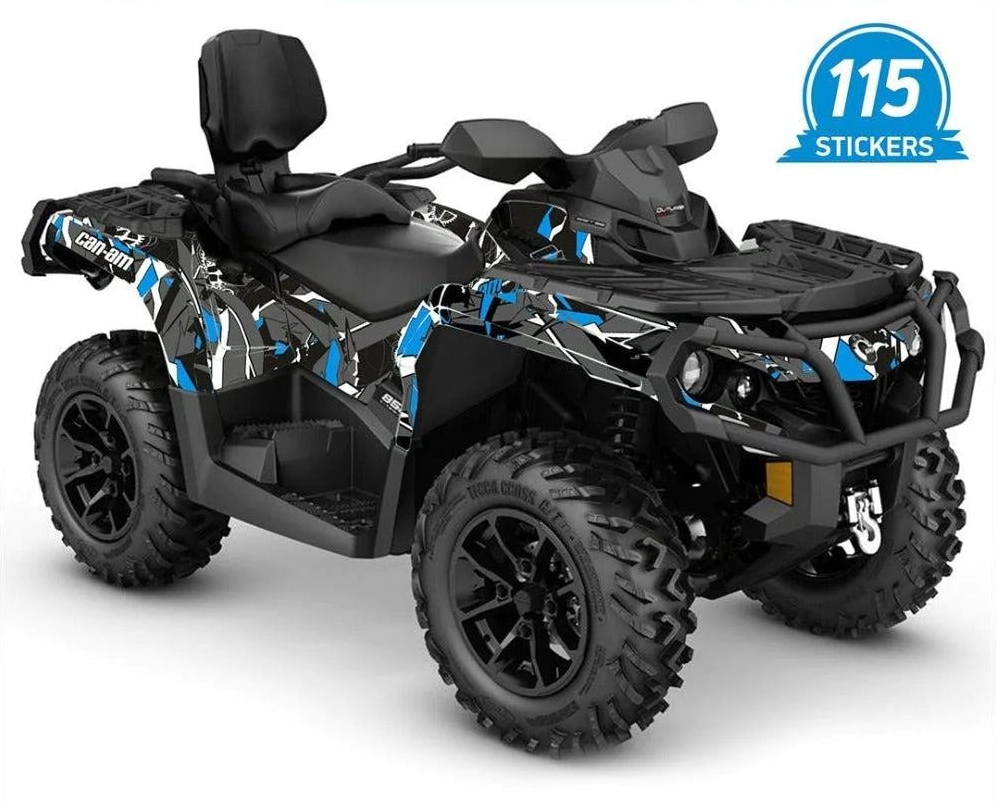 Геометрические наклейки на дизайн для Can-Am Outlander G2