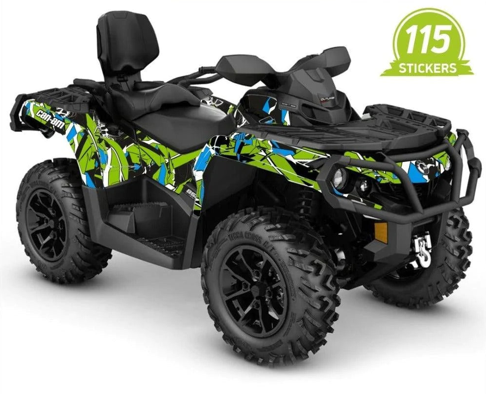 GEOMETRINIS dizaino lipdukai, skirti Can-Am Outlander G2