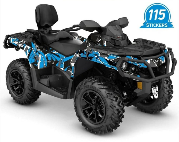 GEOMETRIC design stickers for Can-Am Outlander G2