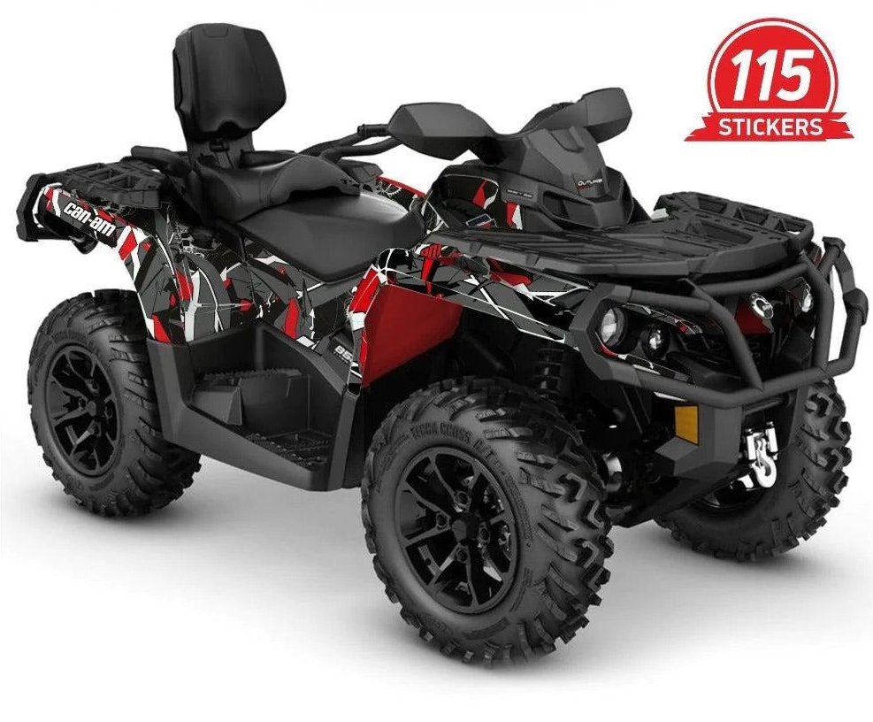 GEOMETRINIS dizaino lipdukai, skirti Can-Am Outlander G2