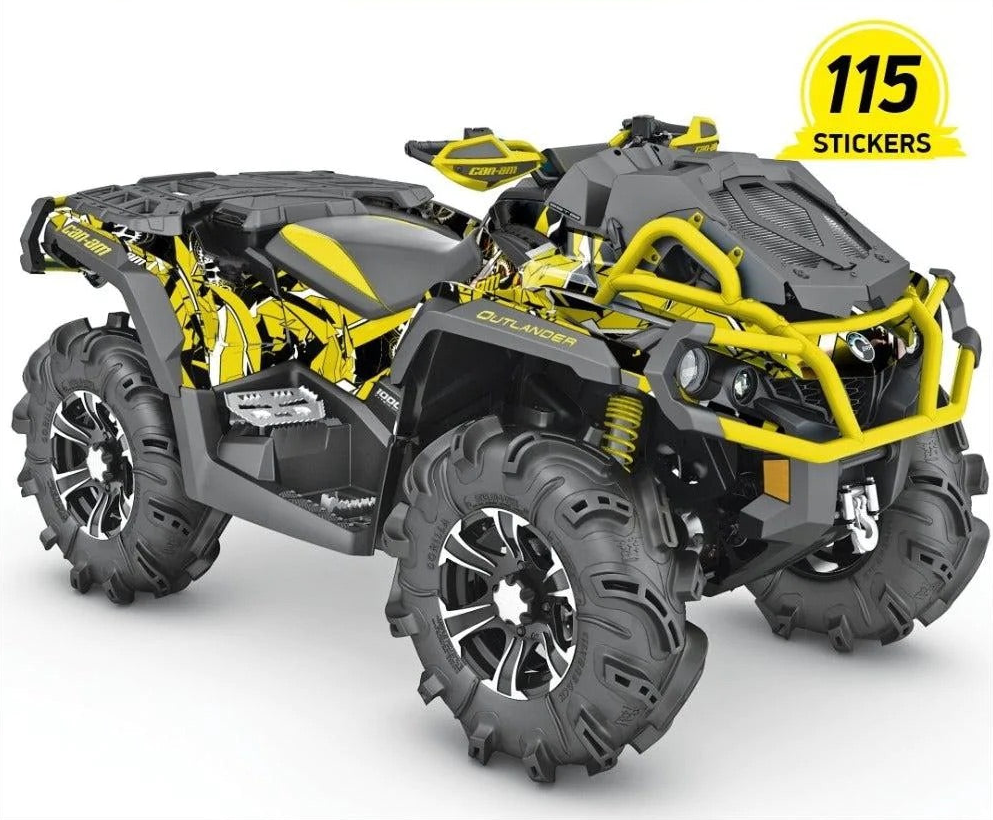 Autocolante de design geometric pentru Can-Am Outlander x MR