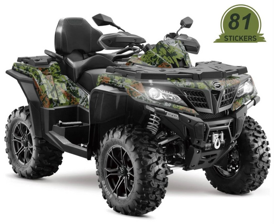 Adesivos de design de spot digital para cfmoto cforce
