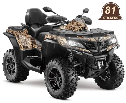 Adesivos de design de spot digital para cfmoto cforce