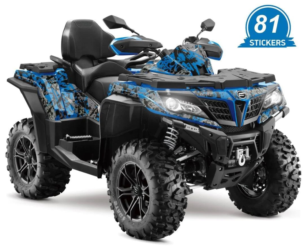 Adesivi per design del punto digitale per CFMOTO CFORCE