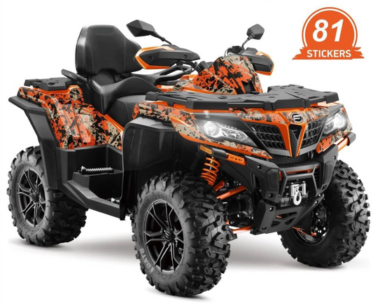 Adesivos de design de spot digital para cfmoto cforce