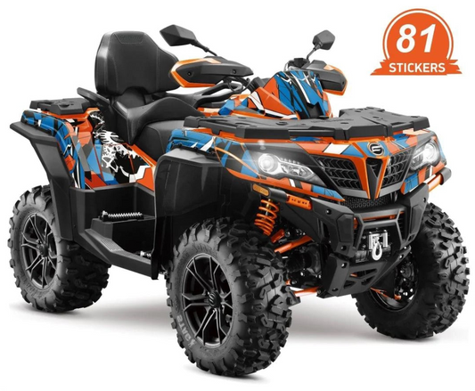 Adesivos de design geométrico para cfmoto cforce