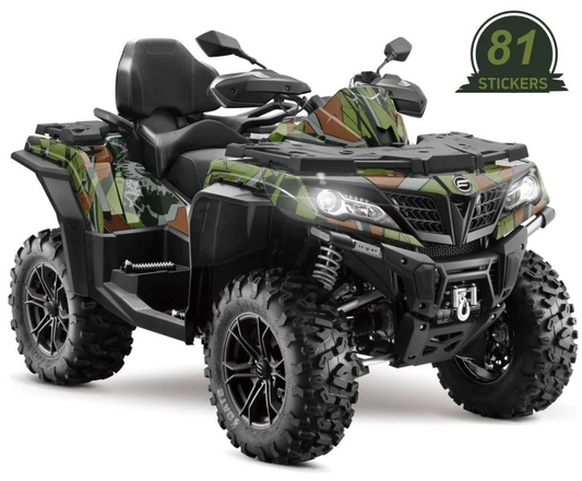 Adesivos de design geométrico para cfmoto cforce