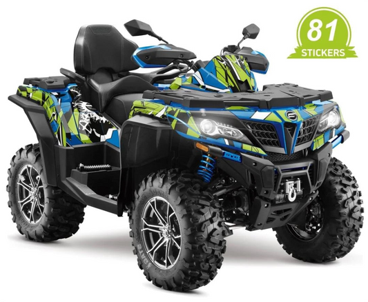 Adesivos de design geométrico para cfmoto cforce
