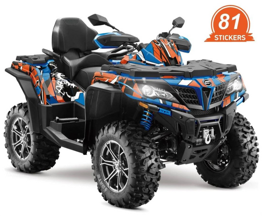 Adesivos de design geométrico para cfmoto cforce