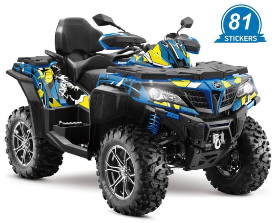 Adesivos de design geométrico para cfmoto cforce