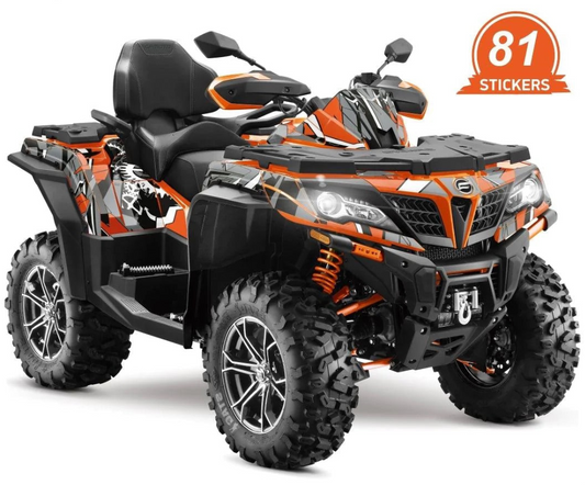 Adesivos de design geométrico para cfmoto cforce