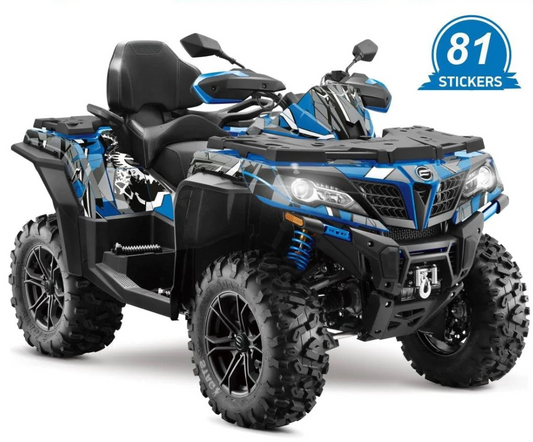 Adesivos de design geométrico para cfmoto cforce