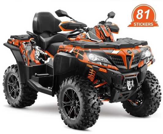 Adesivos de design geométrico para cfmoto cforce